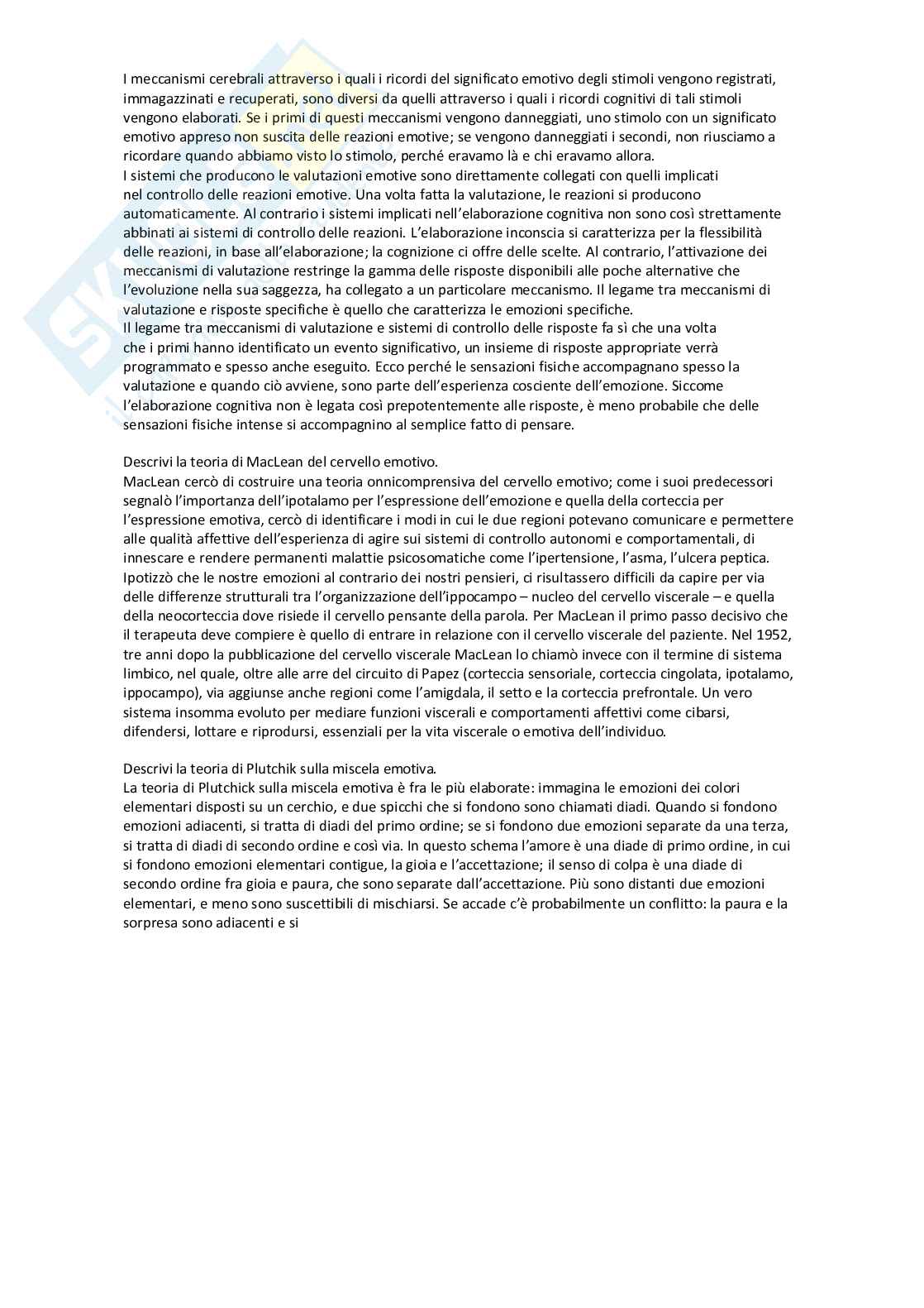 Psicologia Fisiologica Pag. 66