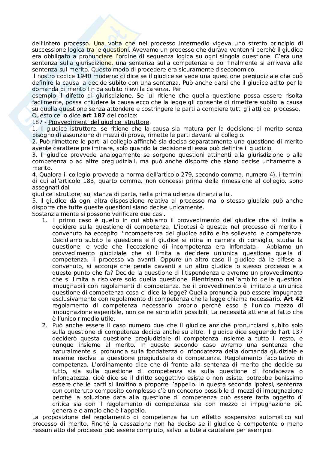 Regolamento di competenza e giurisdizione Pag. 2