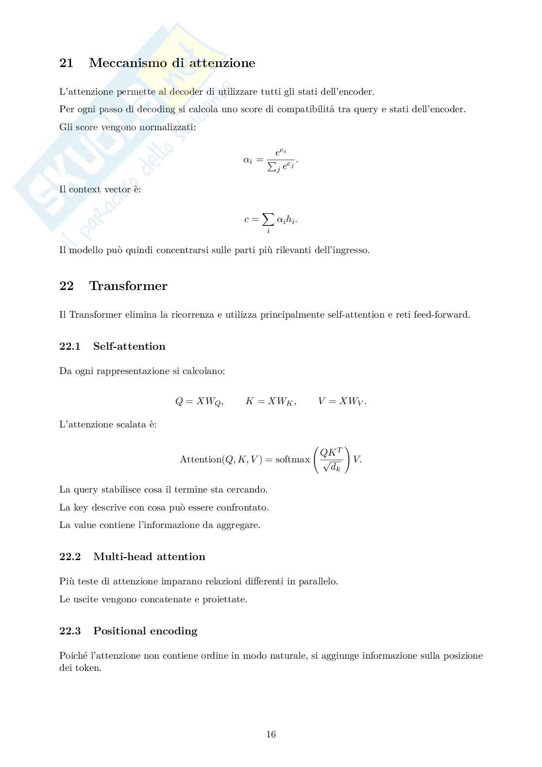 Deep learning  Pag. 16