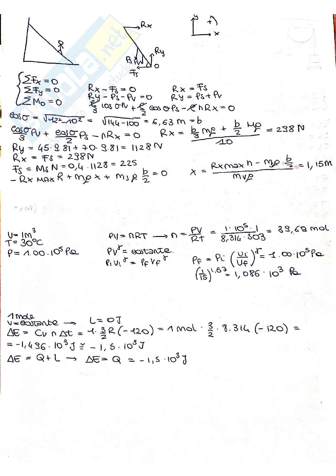 Esercizi esame fisica generale Pag. 1