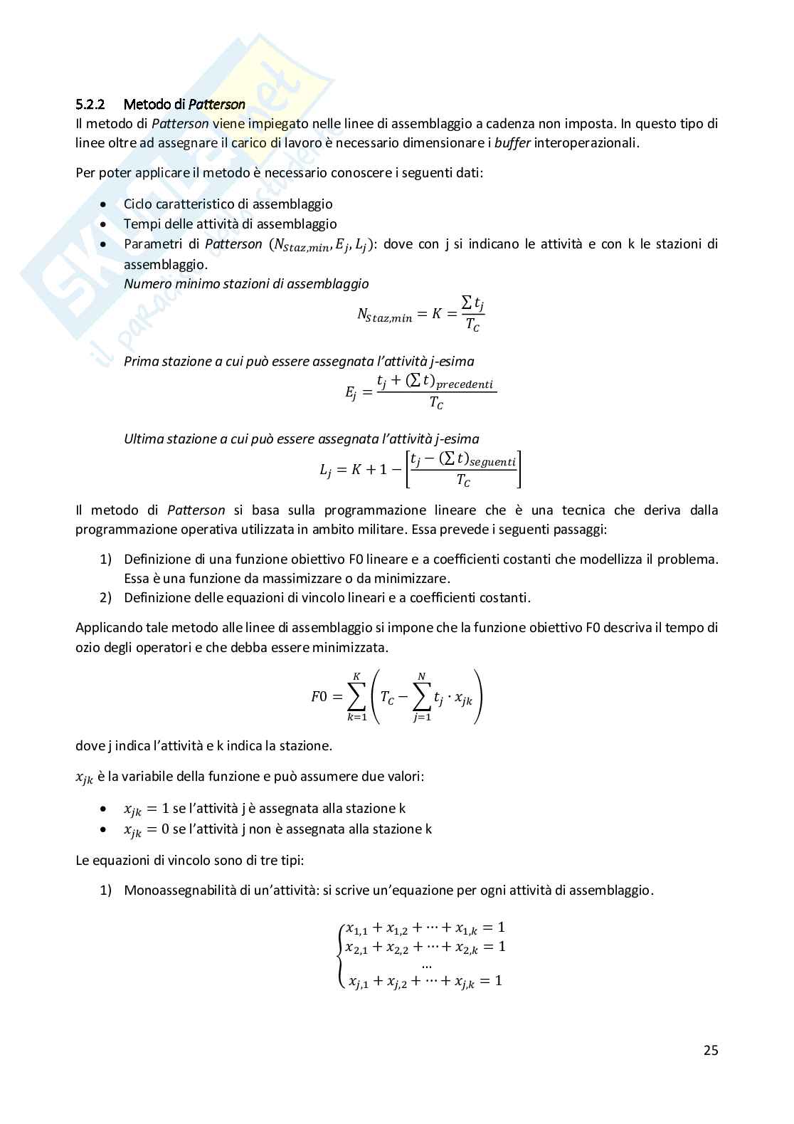Riassunti di Impianti Industriali Pag. 26