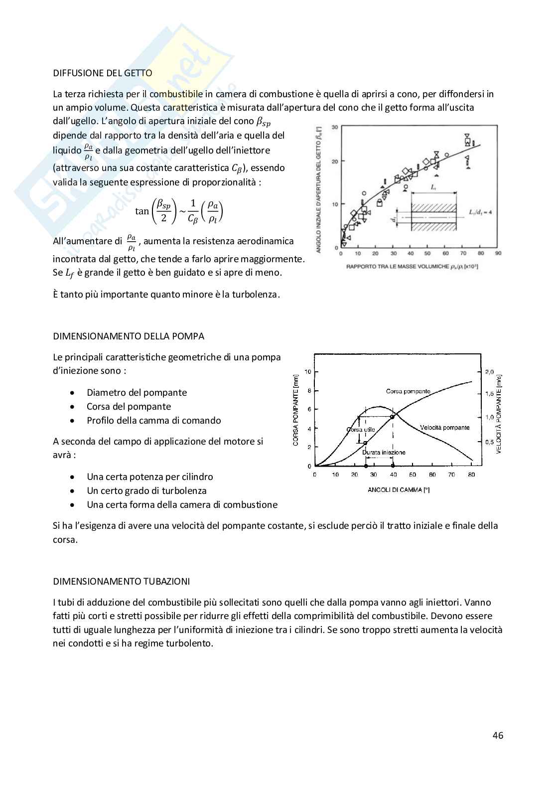 Riassunto completo esame di "Motori a combustione interna" Pag. 46