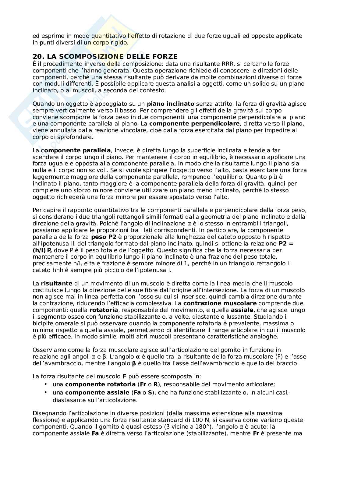 Fondamenti di biomeccanica del movimento umano Pag. 31