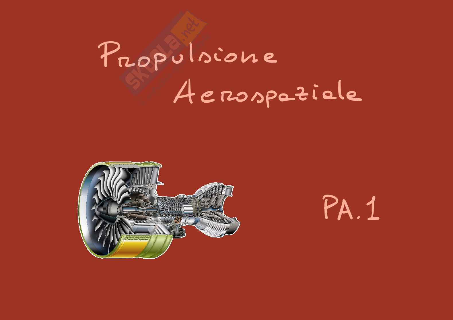 Appunti del corso di Propulsione aerospaziale
