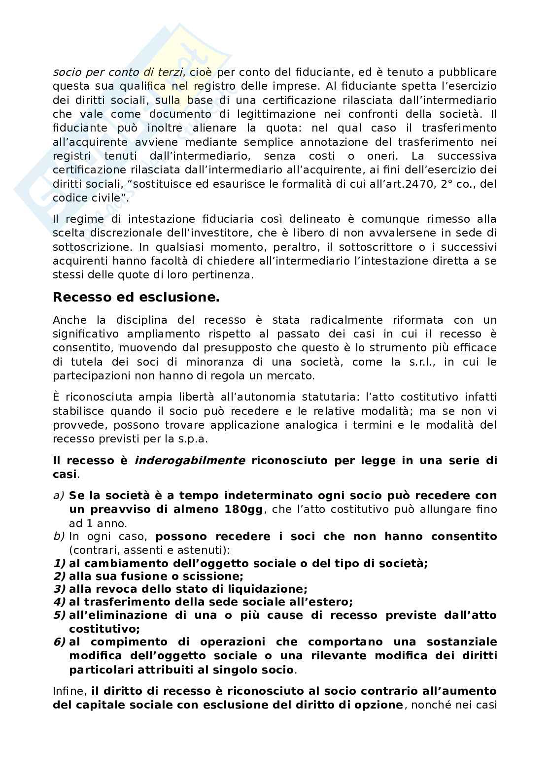  SRL - Diritto commerciale II Pag. 11