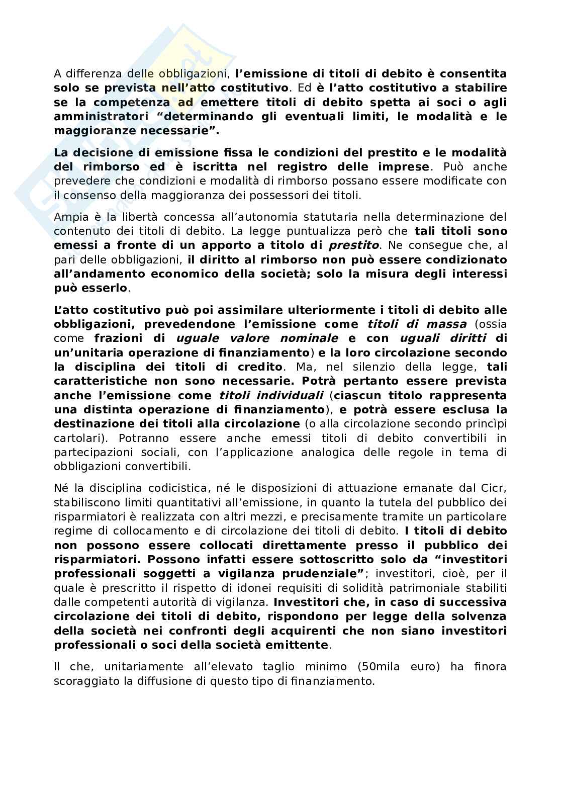  SRL - Diritto commerciale II Pag. 6