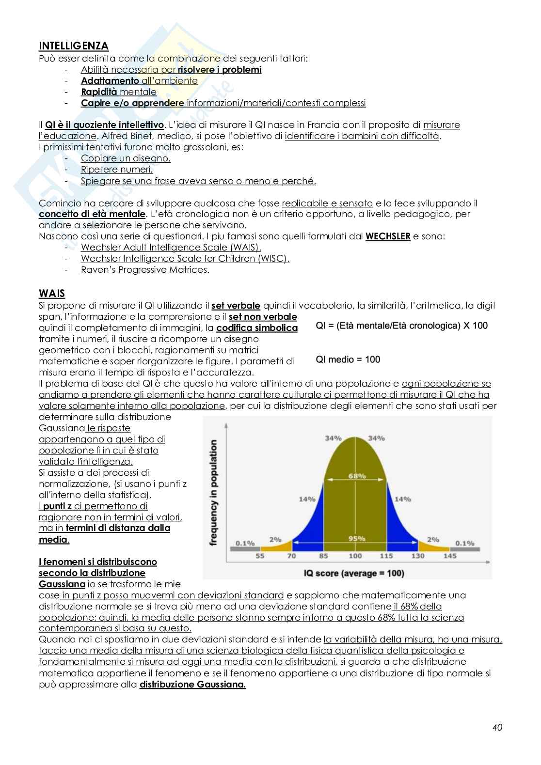 Discipline psicologiche Pag. 41