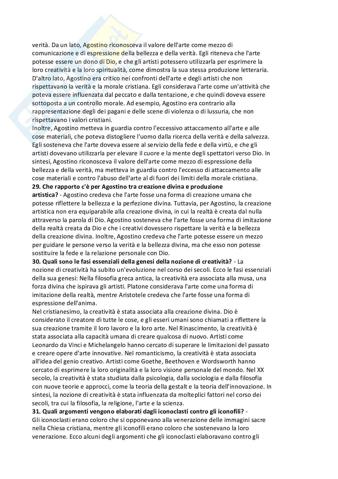 Paniere risposte aperte Estetica della comunicazione (2026) Pag. 11