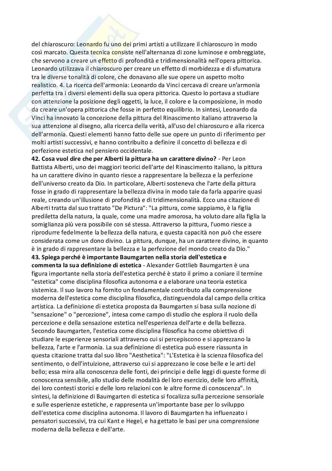 Paniere risposte aperte Estetica della comunicazione (2026) Pag. 16