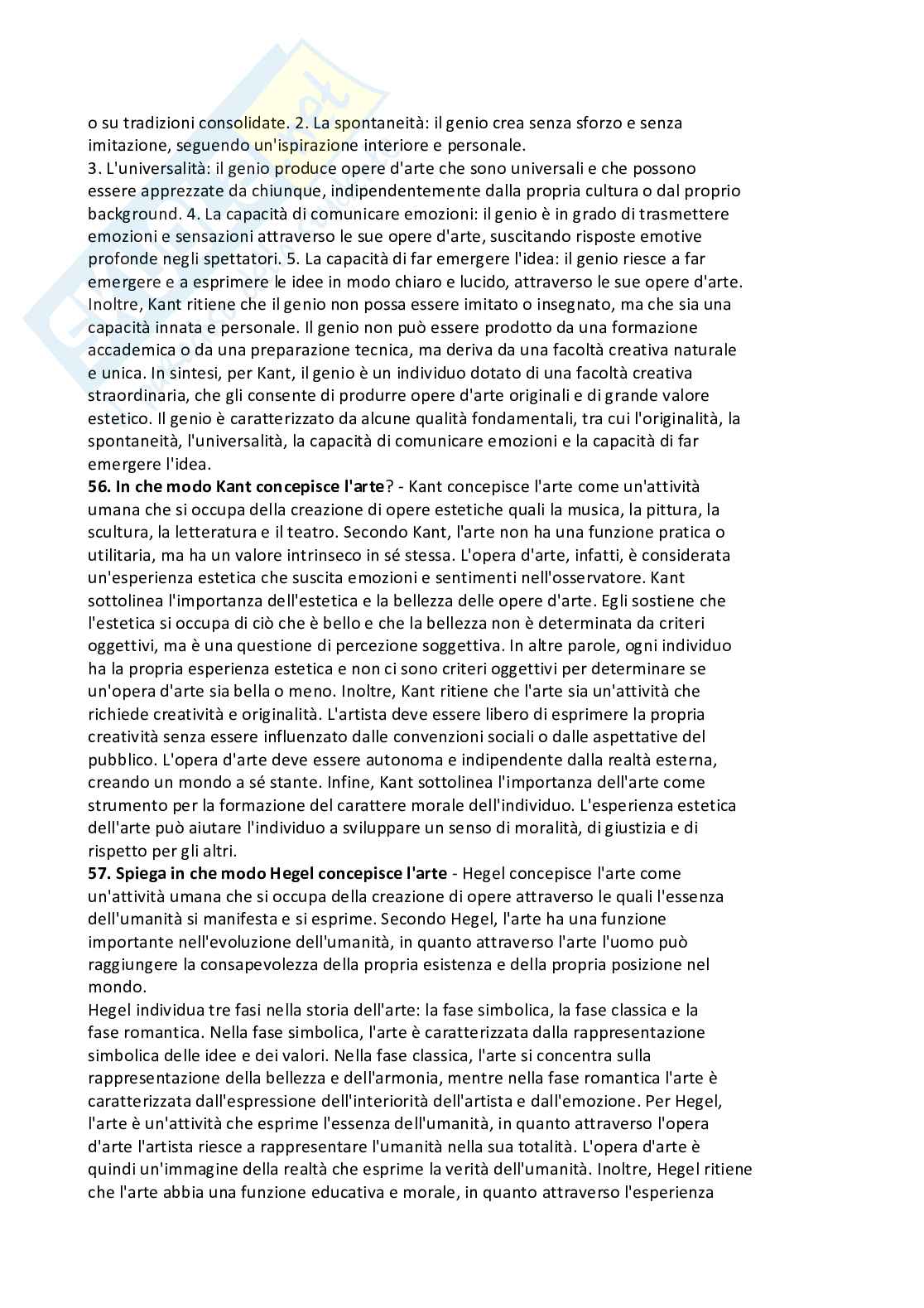 Paniere risposte aperte Estetica della comunicazione (2026) Pag. 21