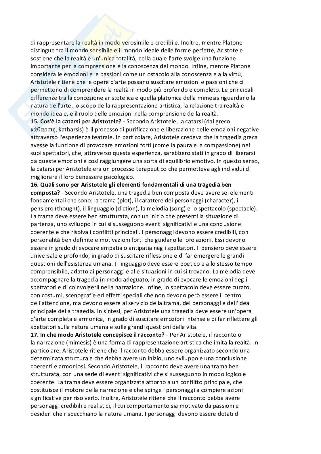 Paniere risposte aperte Estetica della comunicazione (2026) Pag. 6