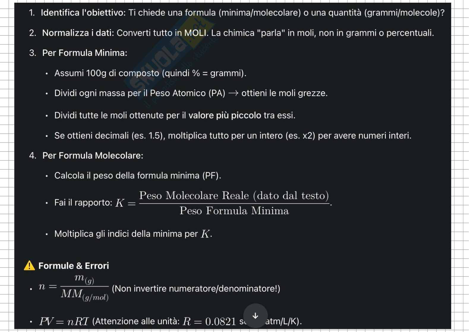 Esercizi preparazione esame Chimica generale Pag. 2