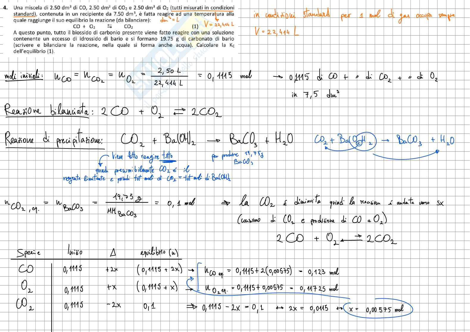 Esercizi preparazione esame Chimica generale Pag. 41
