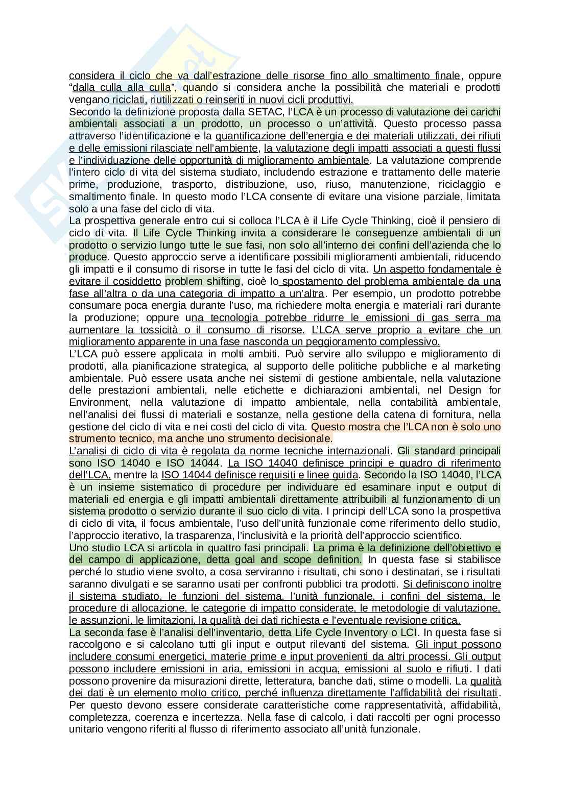 Ecologia industriale Pag. 26