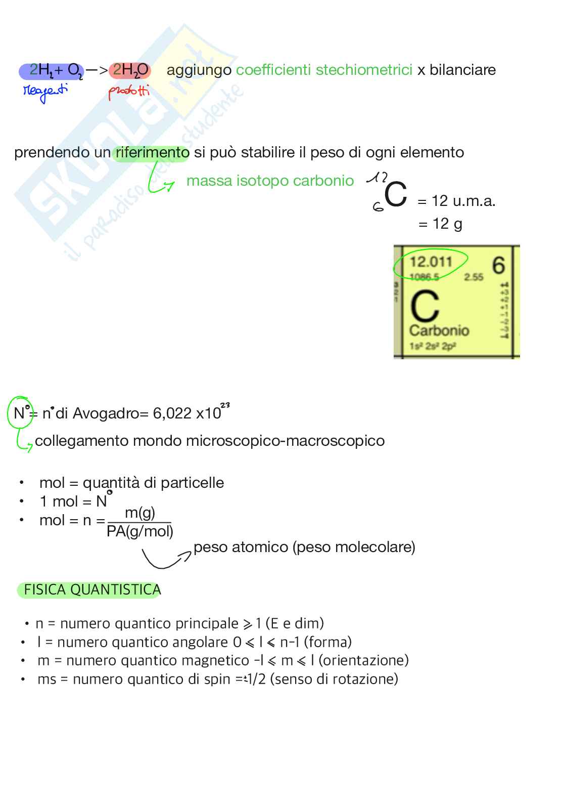 Fondamenti chimici per l’ingegneria ambientale Pag. 6
