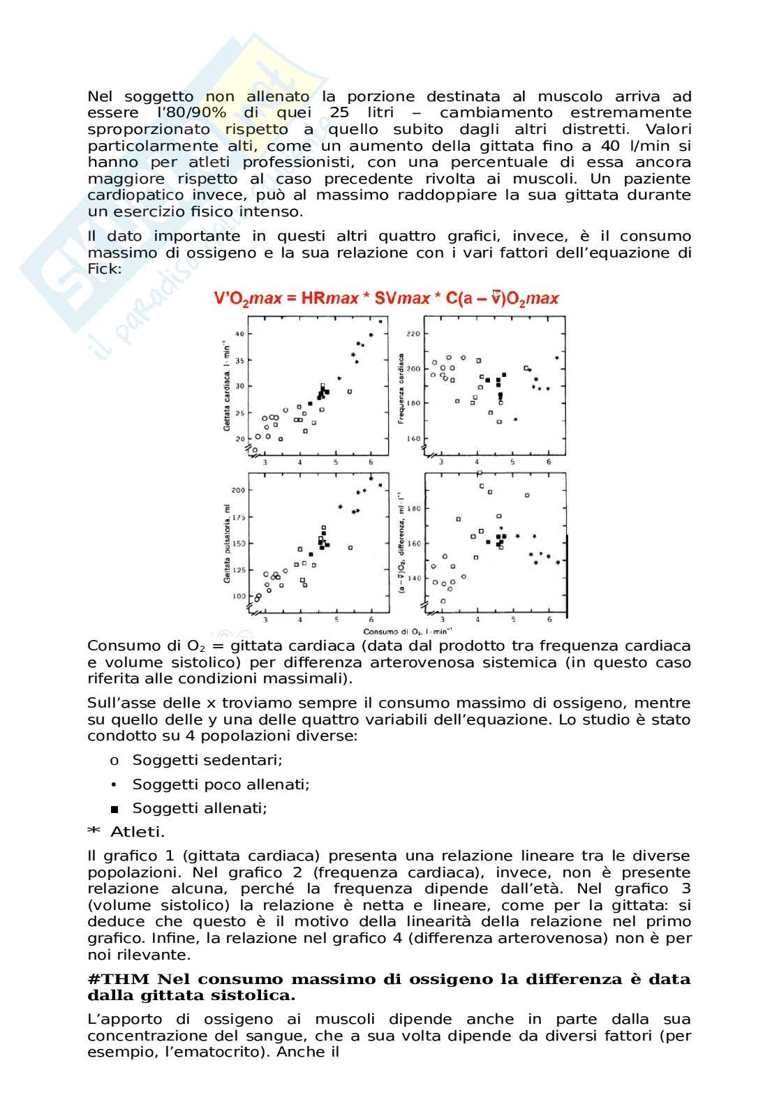 Fisiologia dell'esercizio Pag. 26