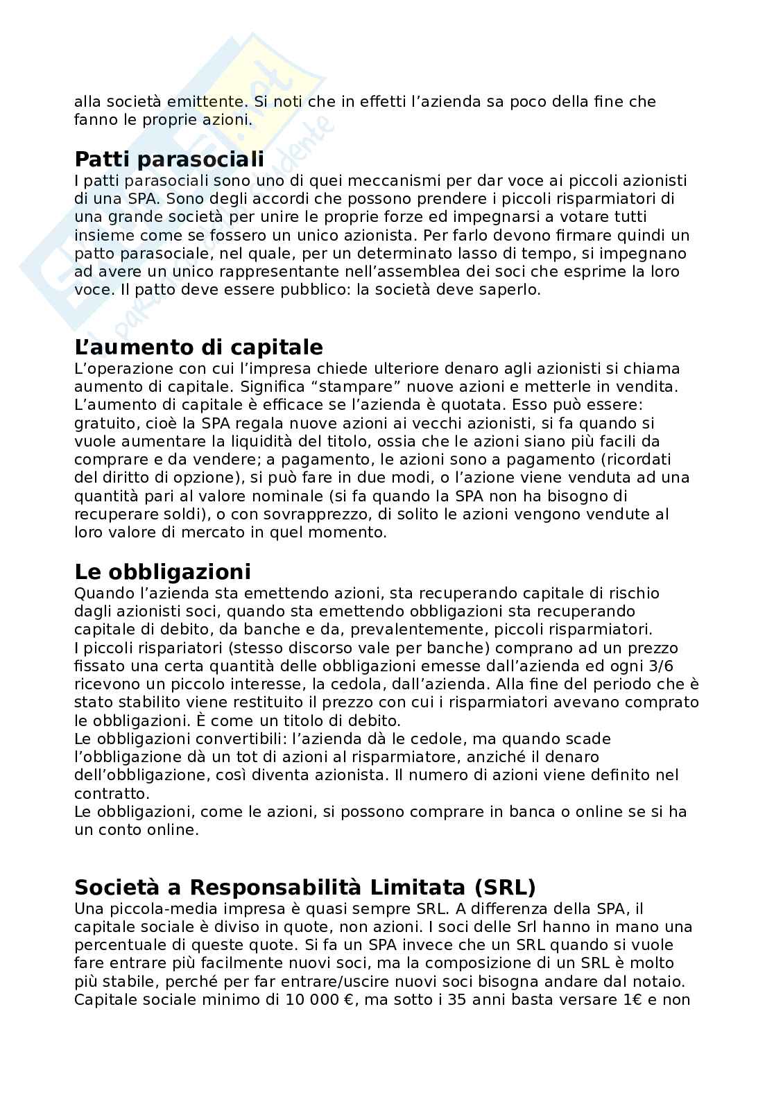 Impresa e decisioni strategiche  Pag. 6