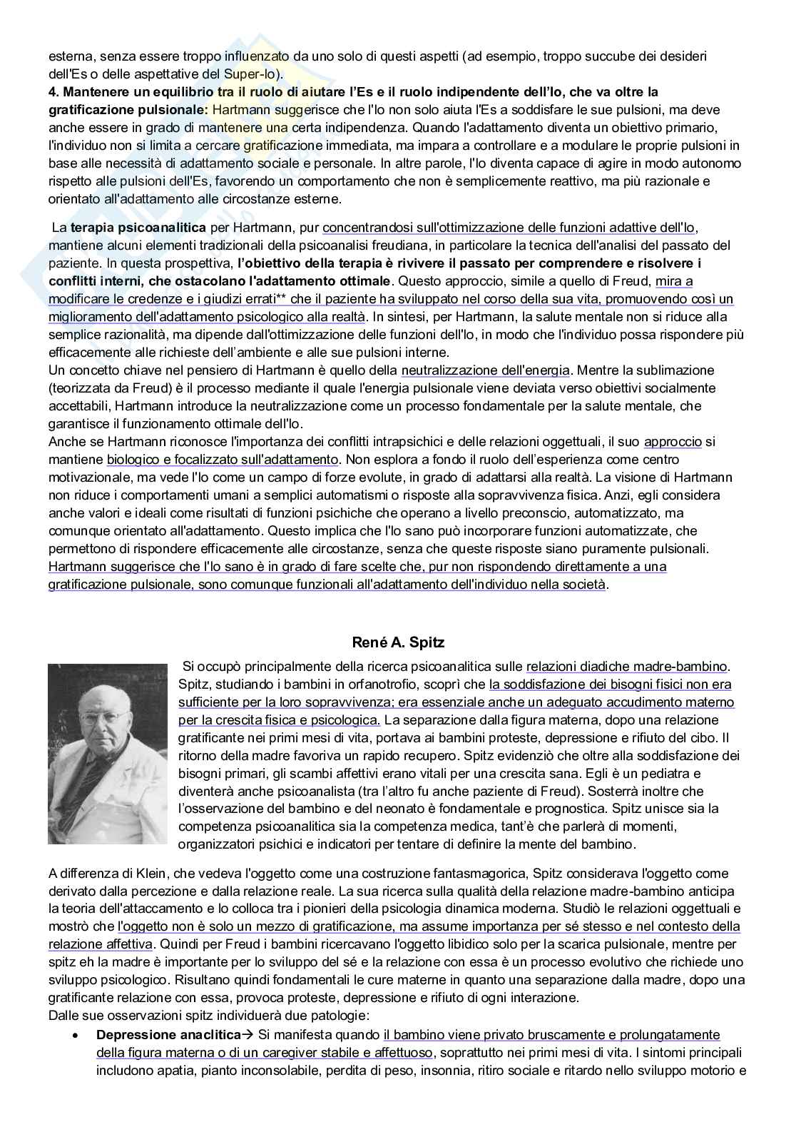Riassunto esame Psicologia dinamica, Prof. Rollé Luca, libro consigliato Manuale di psicologia dinamica, Quaglia, Longobardi Pag. 31