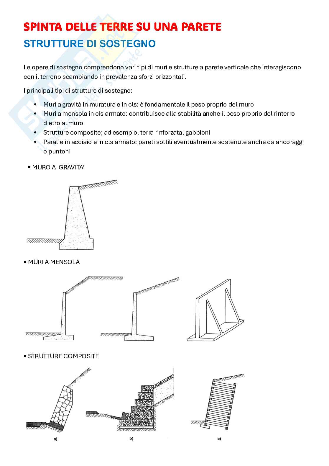 Appunti del corso di Geotecnica 1  Pag. 1