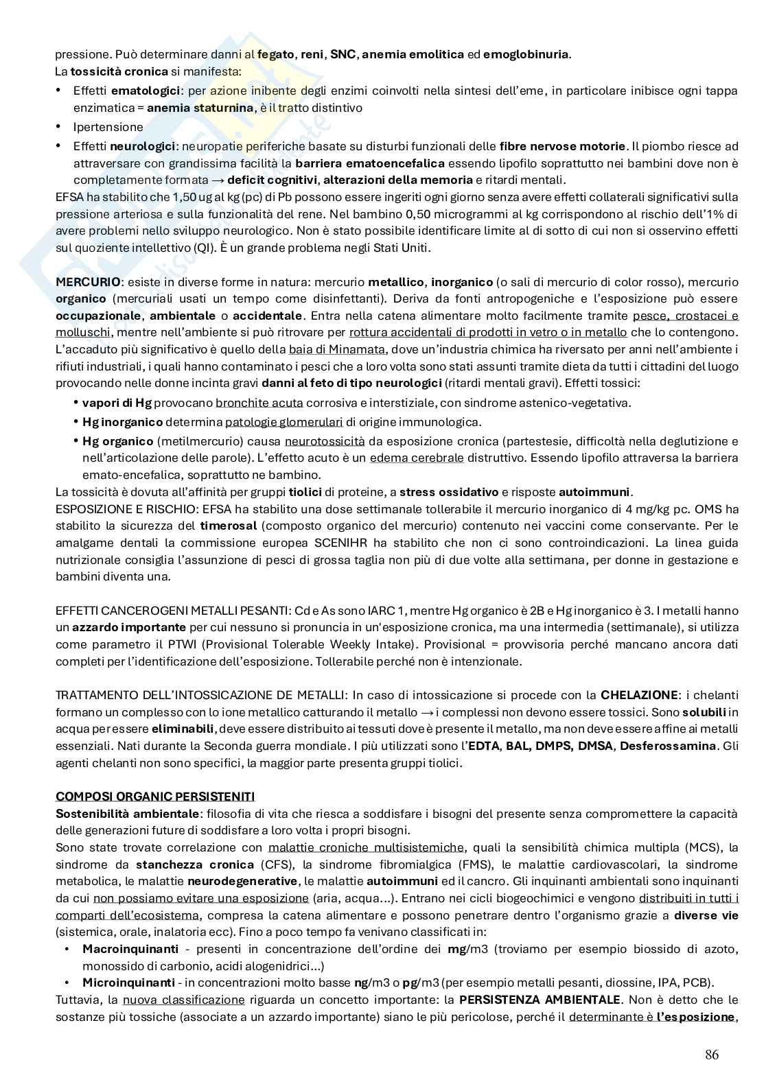 Tossicologia - parte 3 Pag. 26