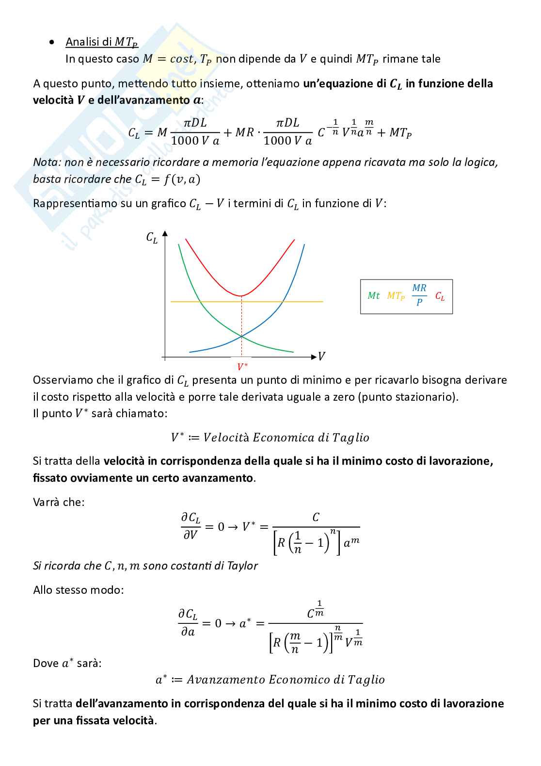 Tecnologie industriali, parte 11 - Processi di lavorazione per asportazione di truciolo: tornitura e fresatura Pag. 21