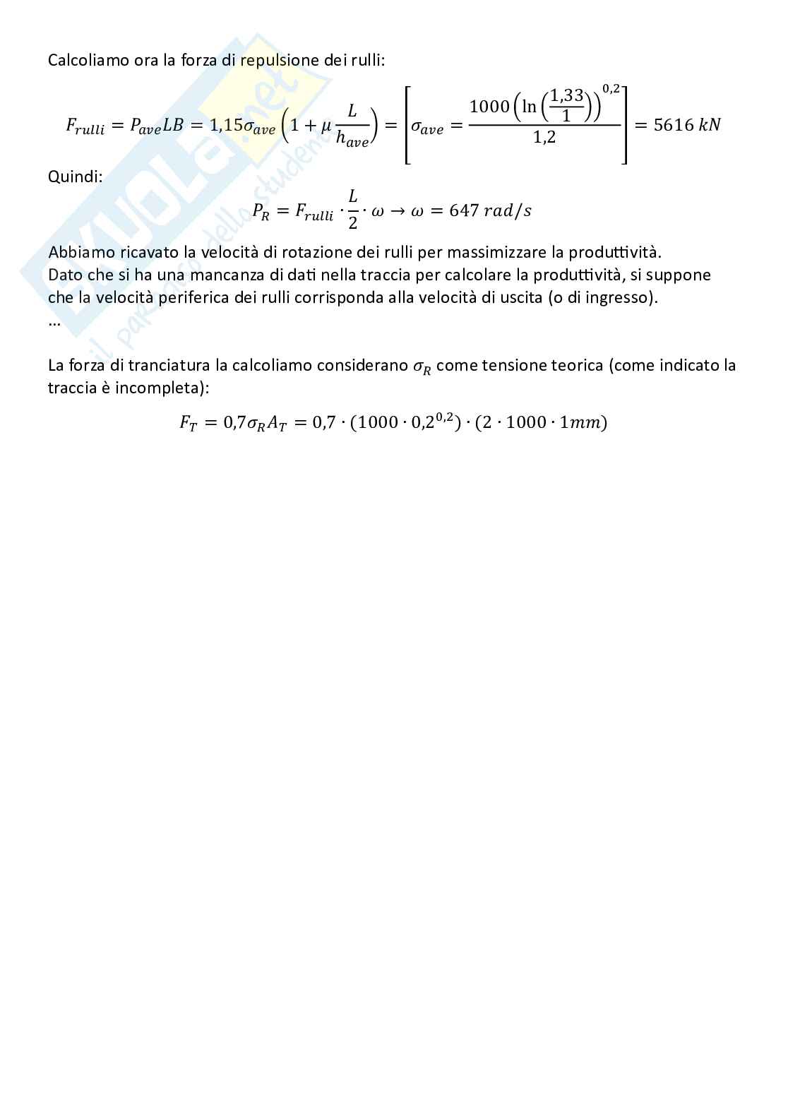 Tecnologie industriali, parte 11 - Processi di lavorazione per asportazione di truciolo: tornitura e fresatura Pag. 36