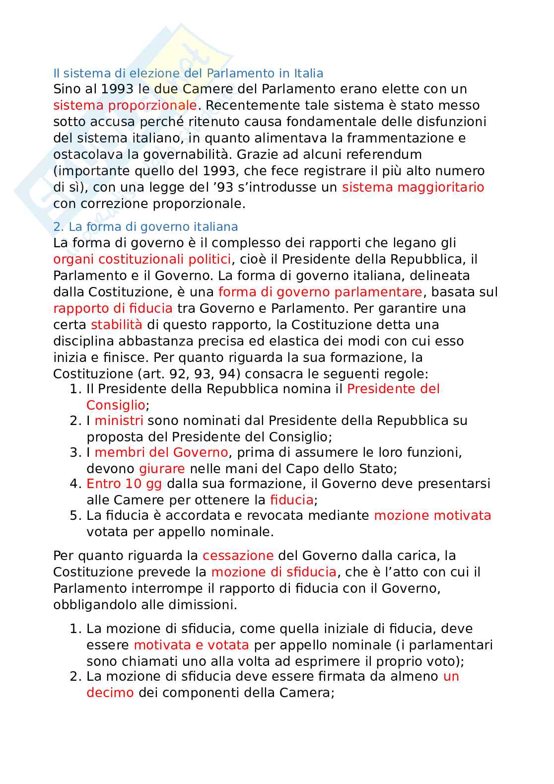 Diritto costituzionale pubblico Pag. 16