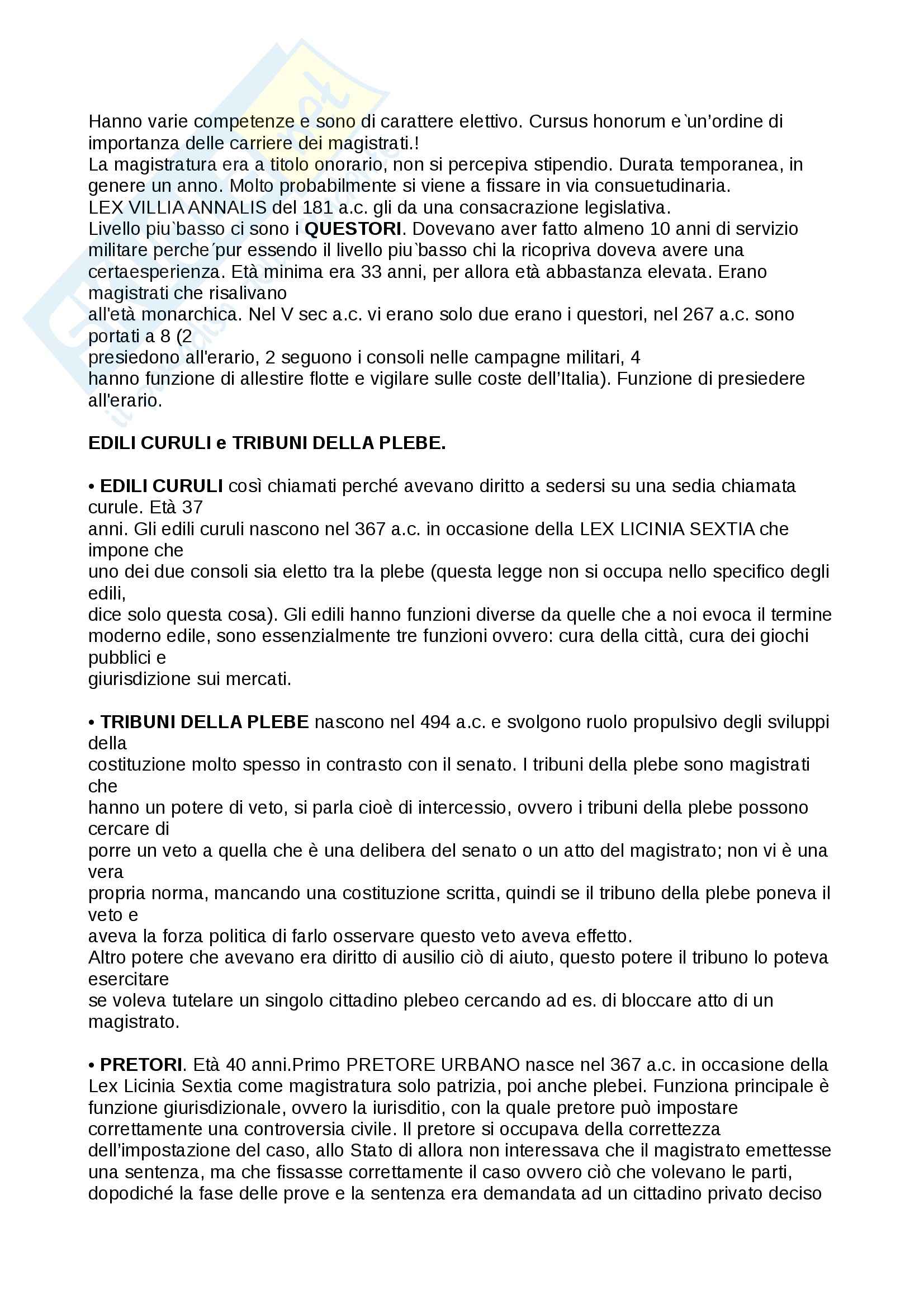 Storia del diritto pubblico Pag. 11