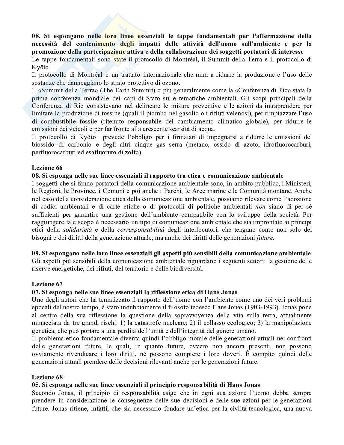 Paniere Etica della comunicazione - Risposte aperte - aggiornato (2026) Pag. 21