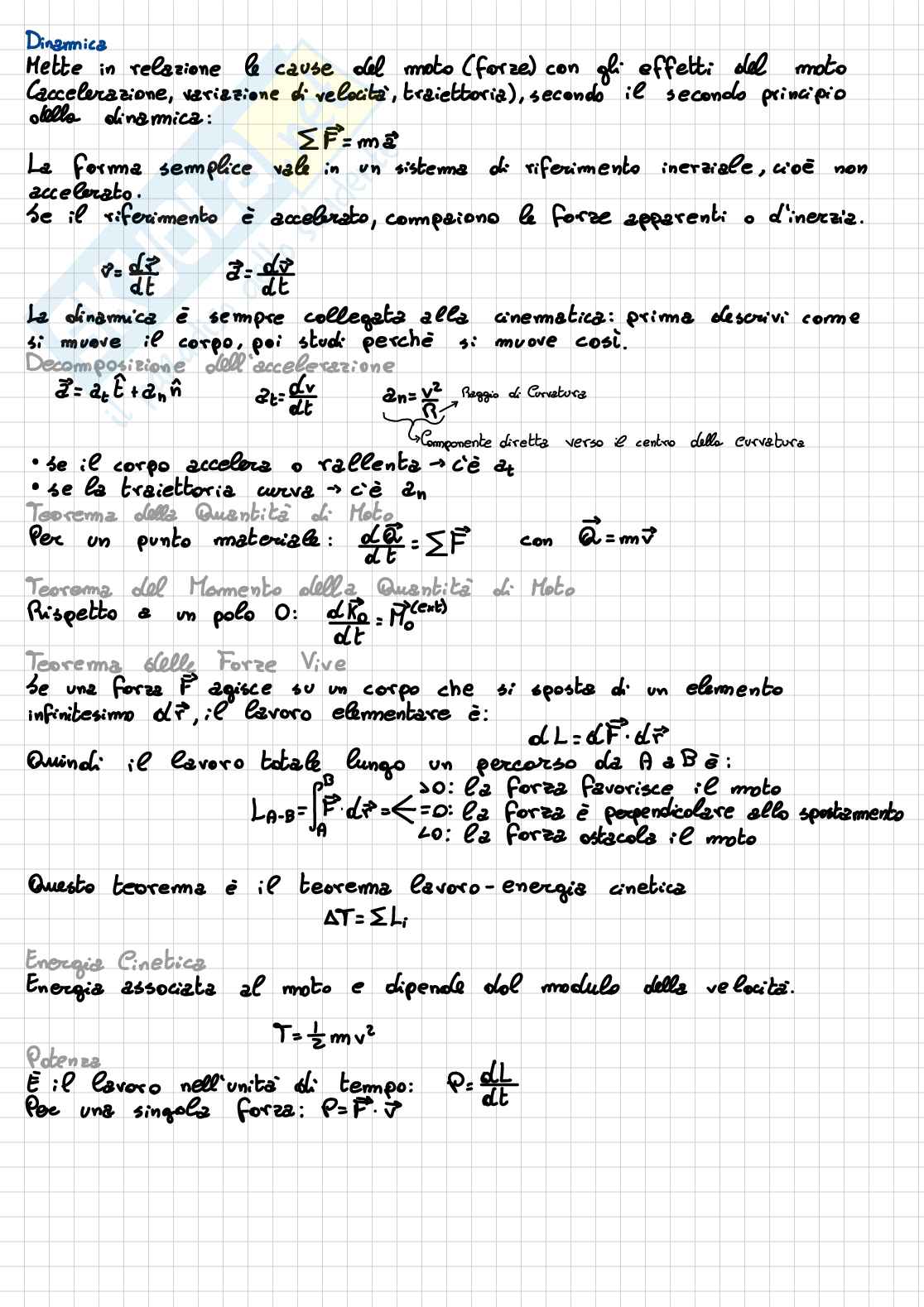 Appunti di preparazione all'esame di Elementi di meccanica Pag. 31