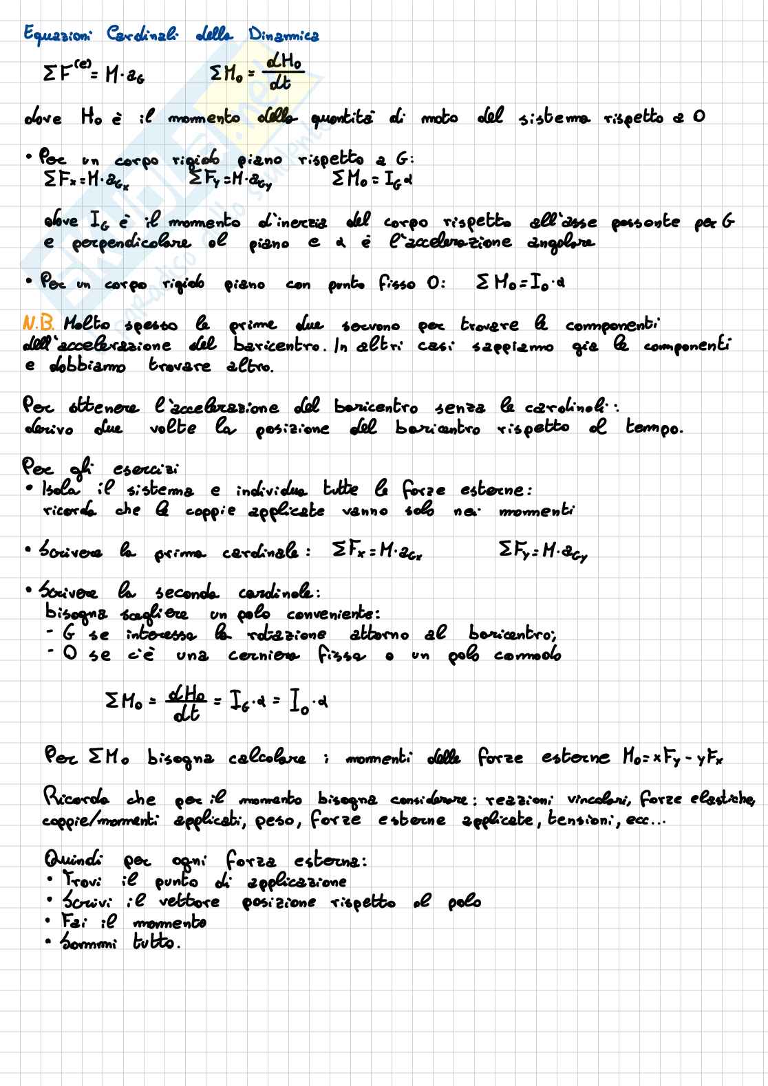Appunti di preparazione all'esame di Elementi di meccanica Pag. 66