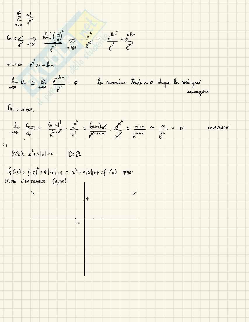 Esercizi svolti Analisi matematica 1 Pag. 51