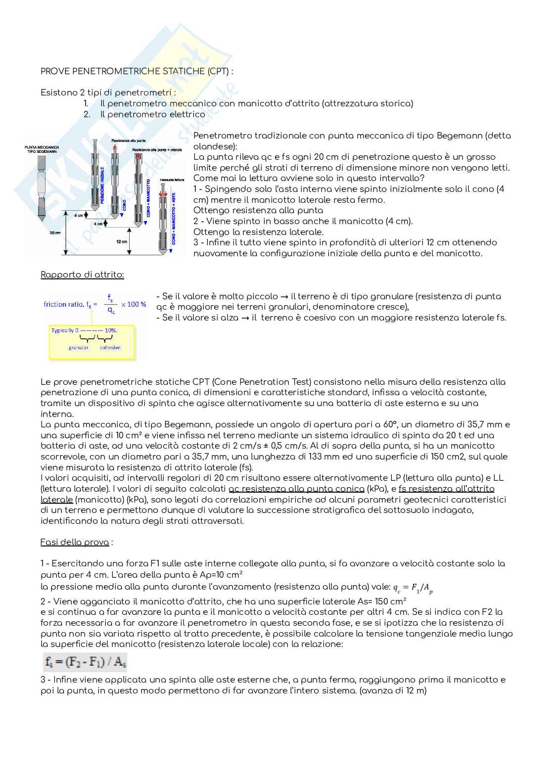 Appunti di Geotecnica e laboratorio per 2 parziale  Pag. 16