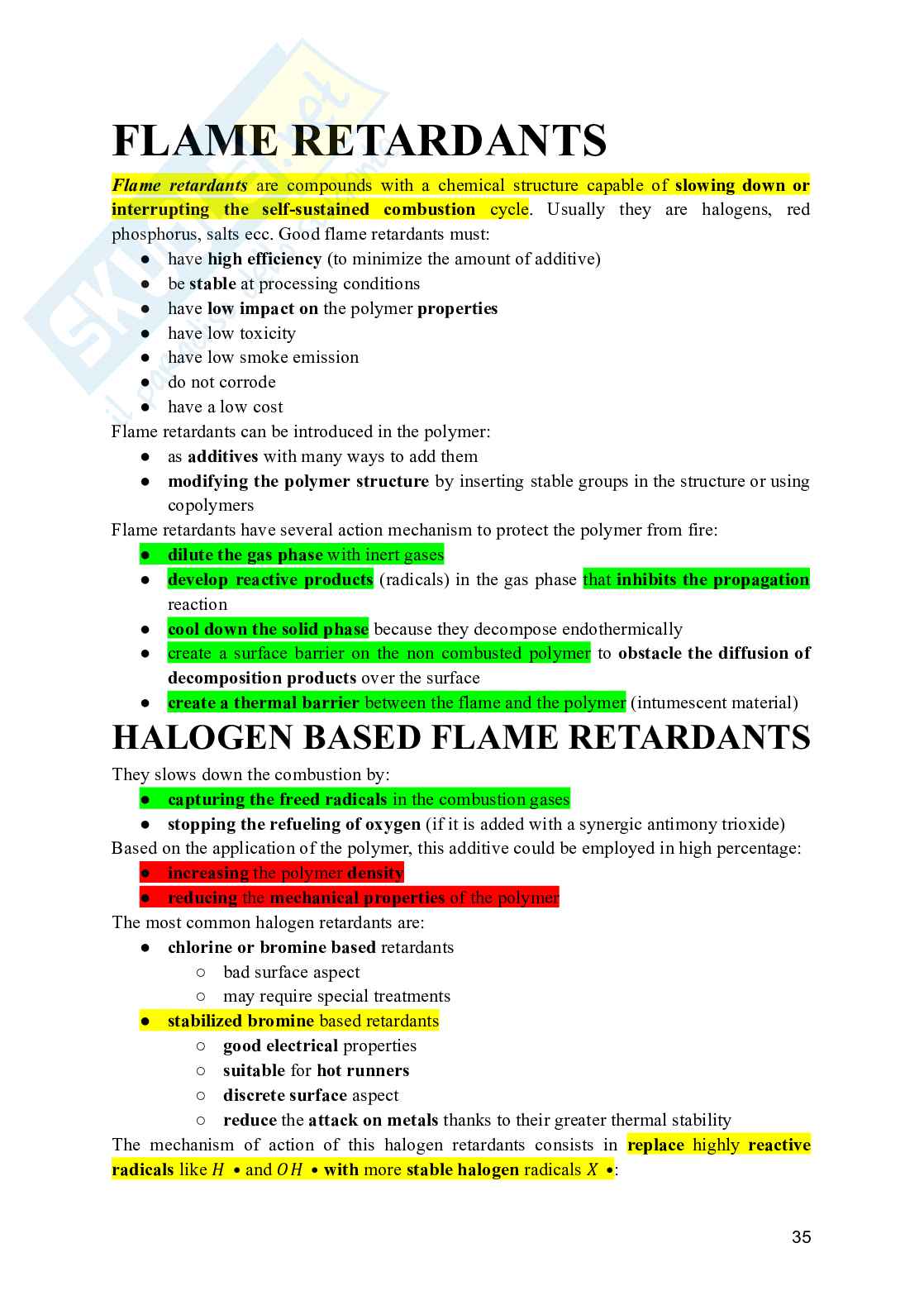 Polymer Processing and Recycling - Appunti Pag. 36