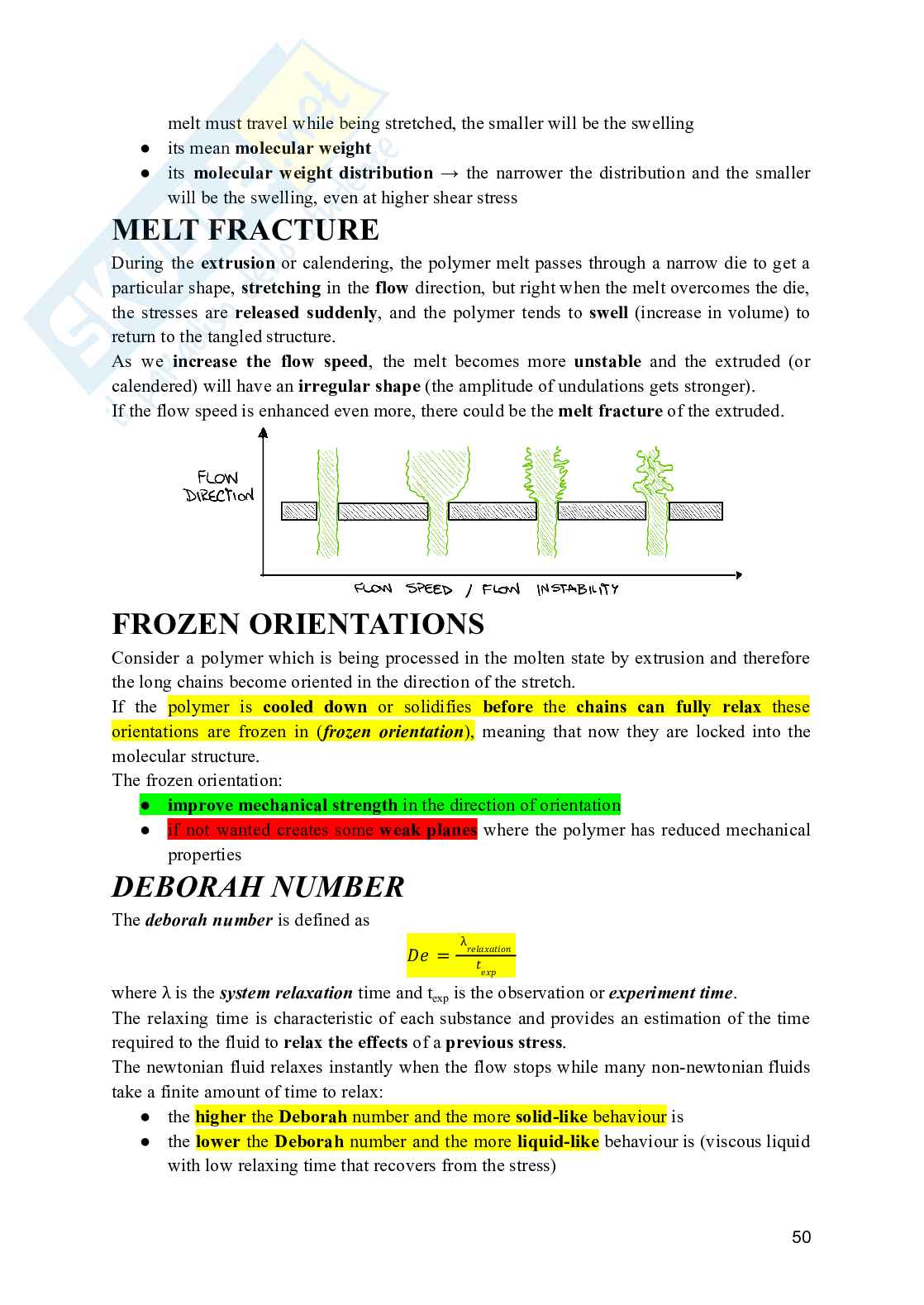 Polymer Processing and Recycling - Appunti Pag. 51