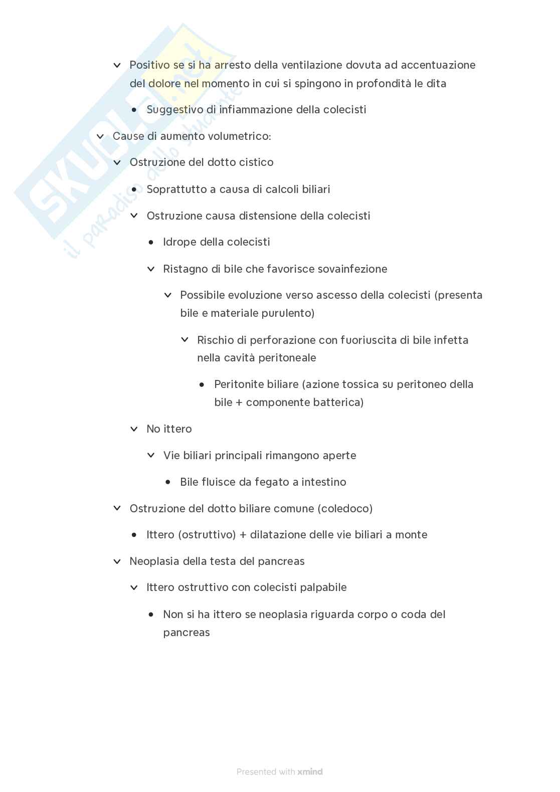 Semeiotica della milza e della colecisti Pag. 6