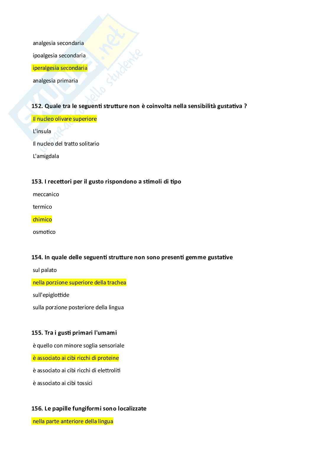 Paniere di Fisiologia Pag. 31