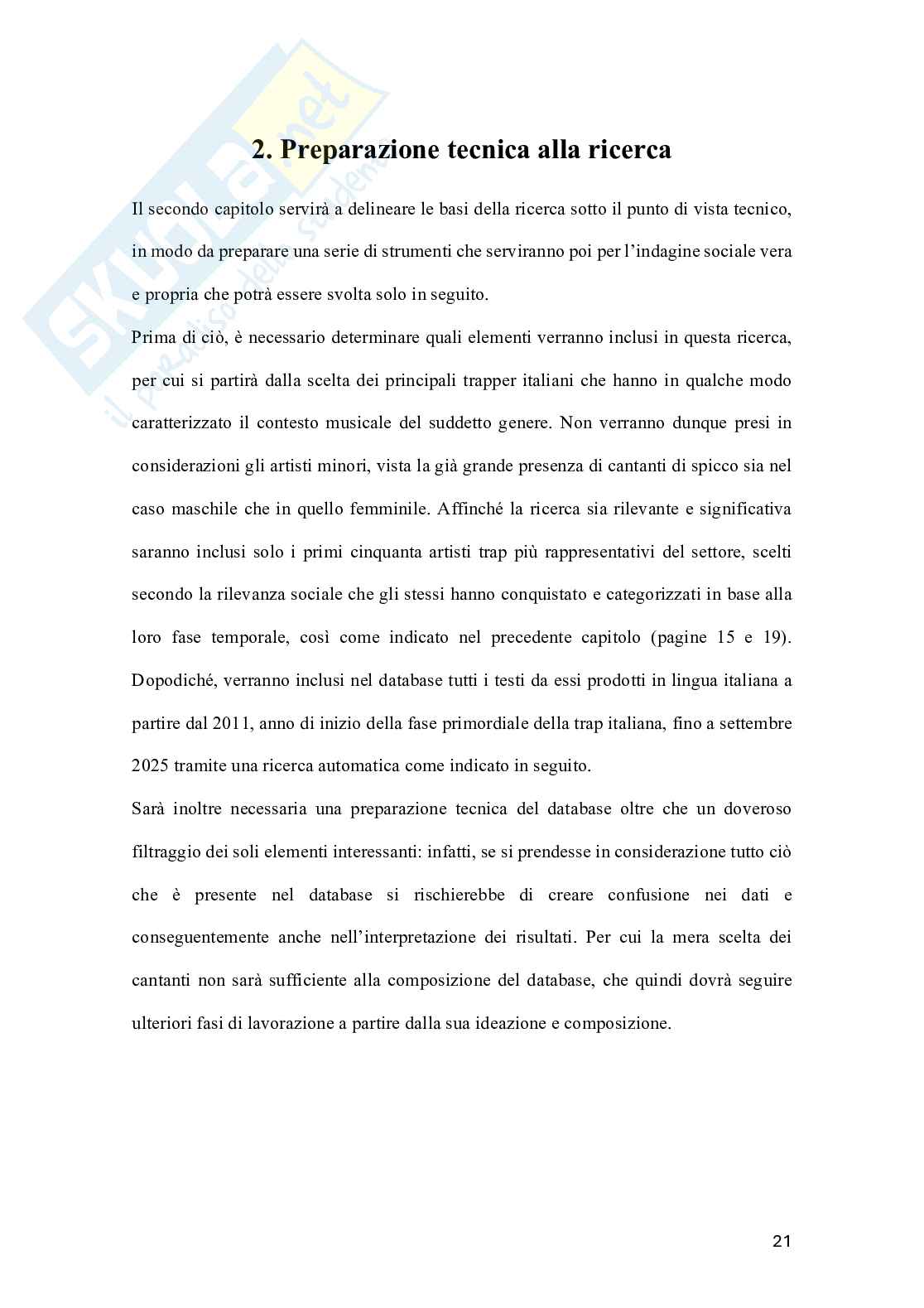 Analisi socioculturale e linguistica della musica trap sotto le lenti dei Big Data Pag. 21