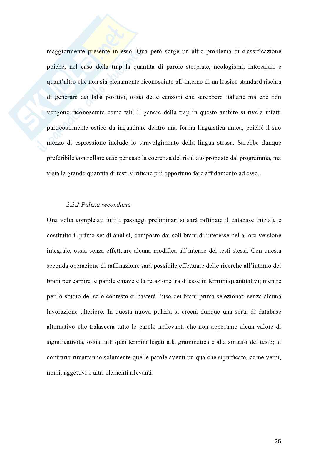 Analisi socioculturale e linguistica della musica trap sotto le lenti dei Big Data Pag. 26