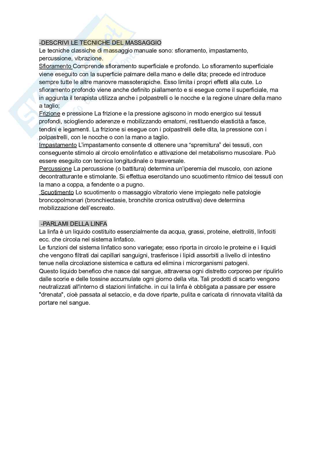 Domande aperte Medicina fisica e riabilitativa   Pag. 6