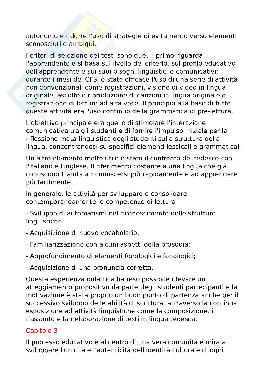 Riassunto esame Glottodidattica, Prof. Dell'Aquila Giulia, libro consigliato La via vecchia e la nuova , Abatticchio Pag. 11