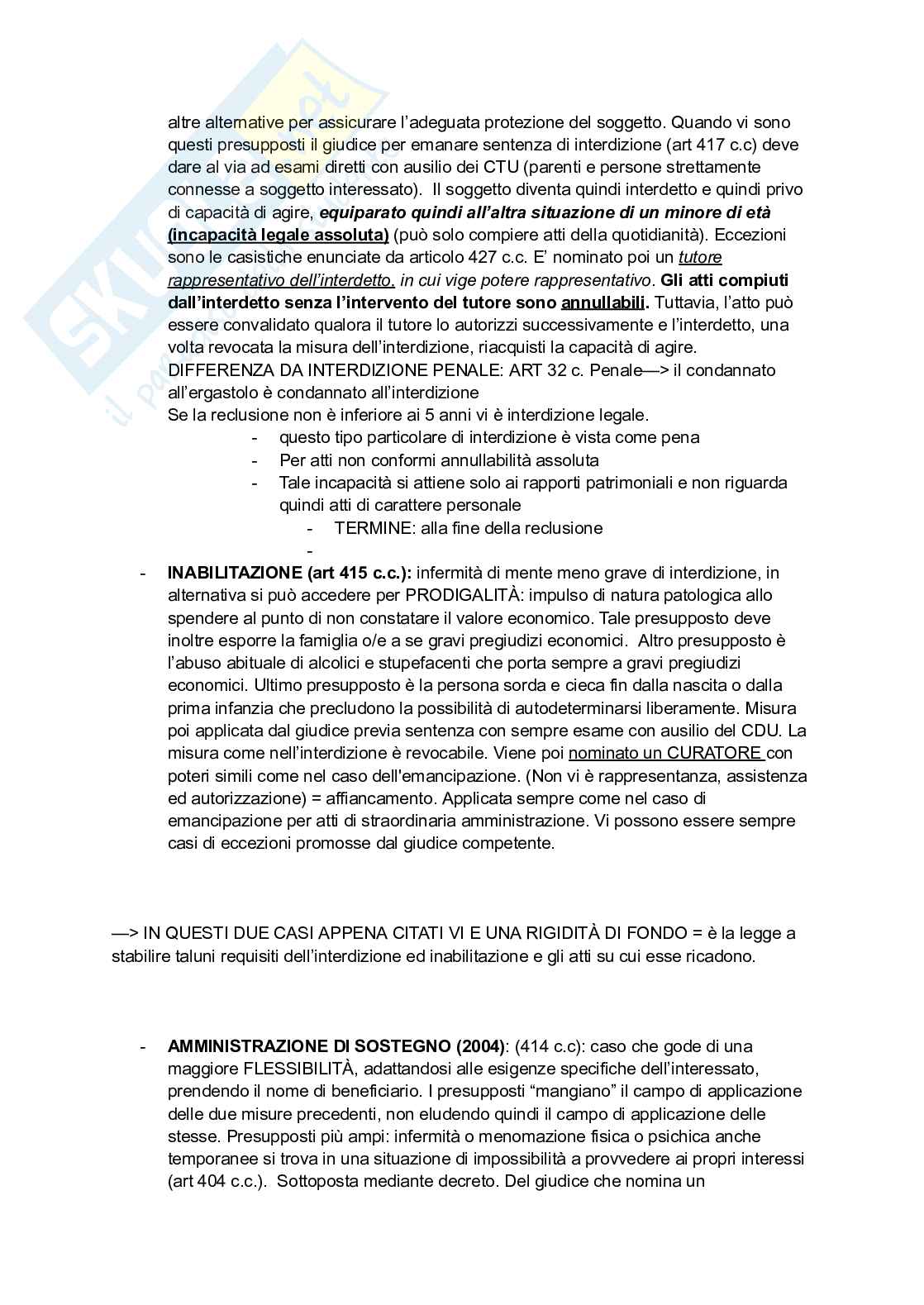 Appunti completi e precisi di Diritto privato Pag. 21