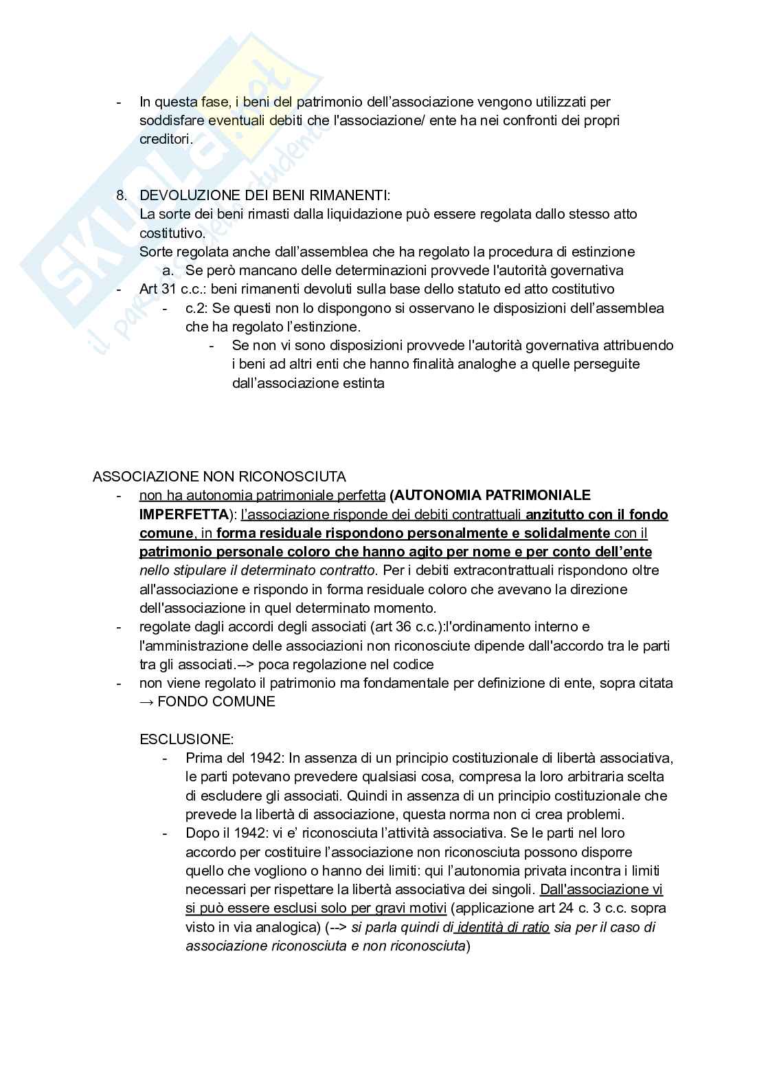 Appunti completi e precisi di Diritto privato Pag. 26