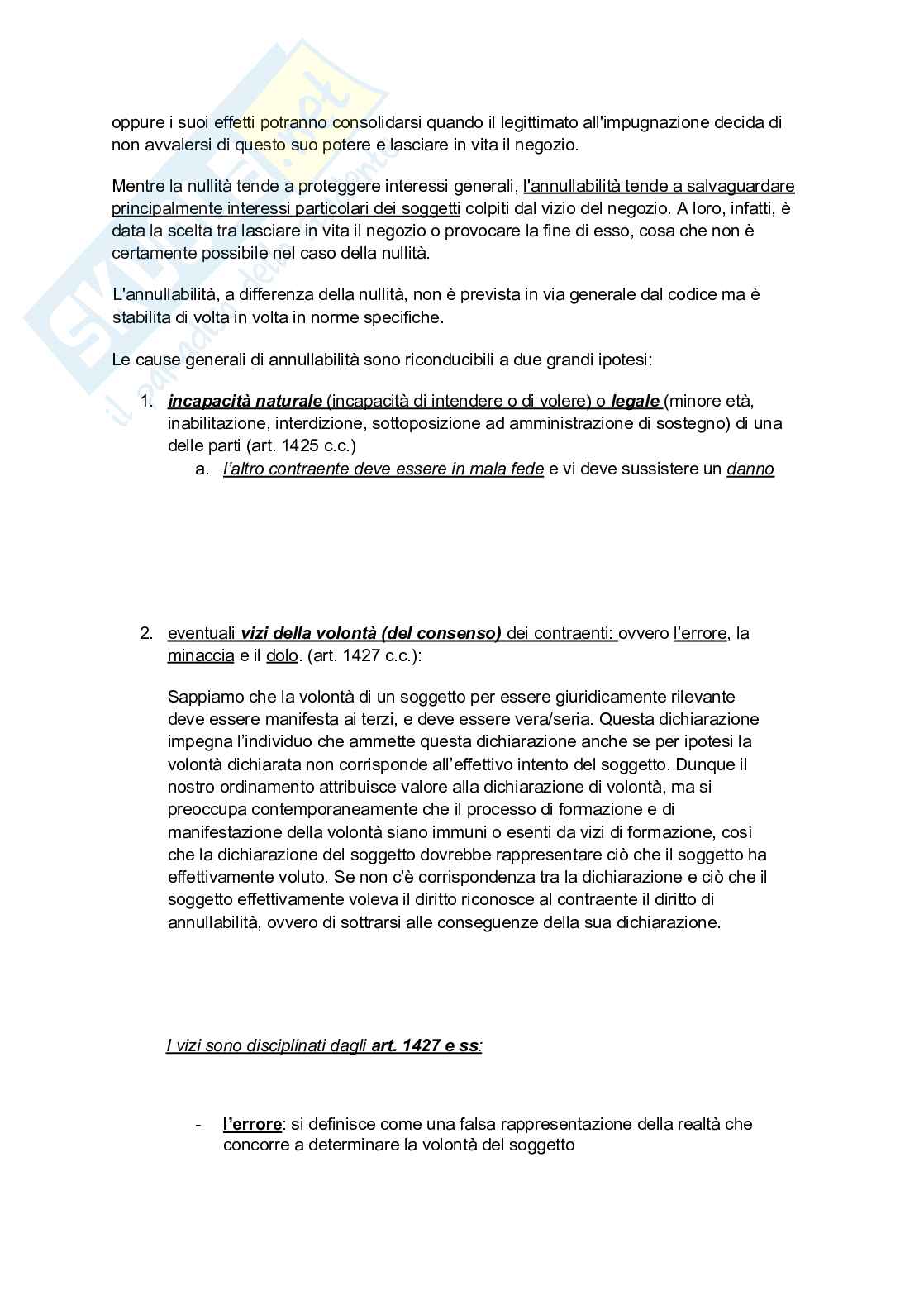 Appunti completi e precisi di Diritto privato Pag. 91