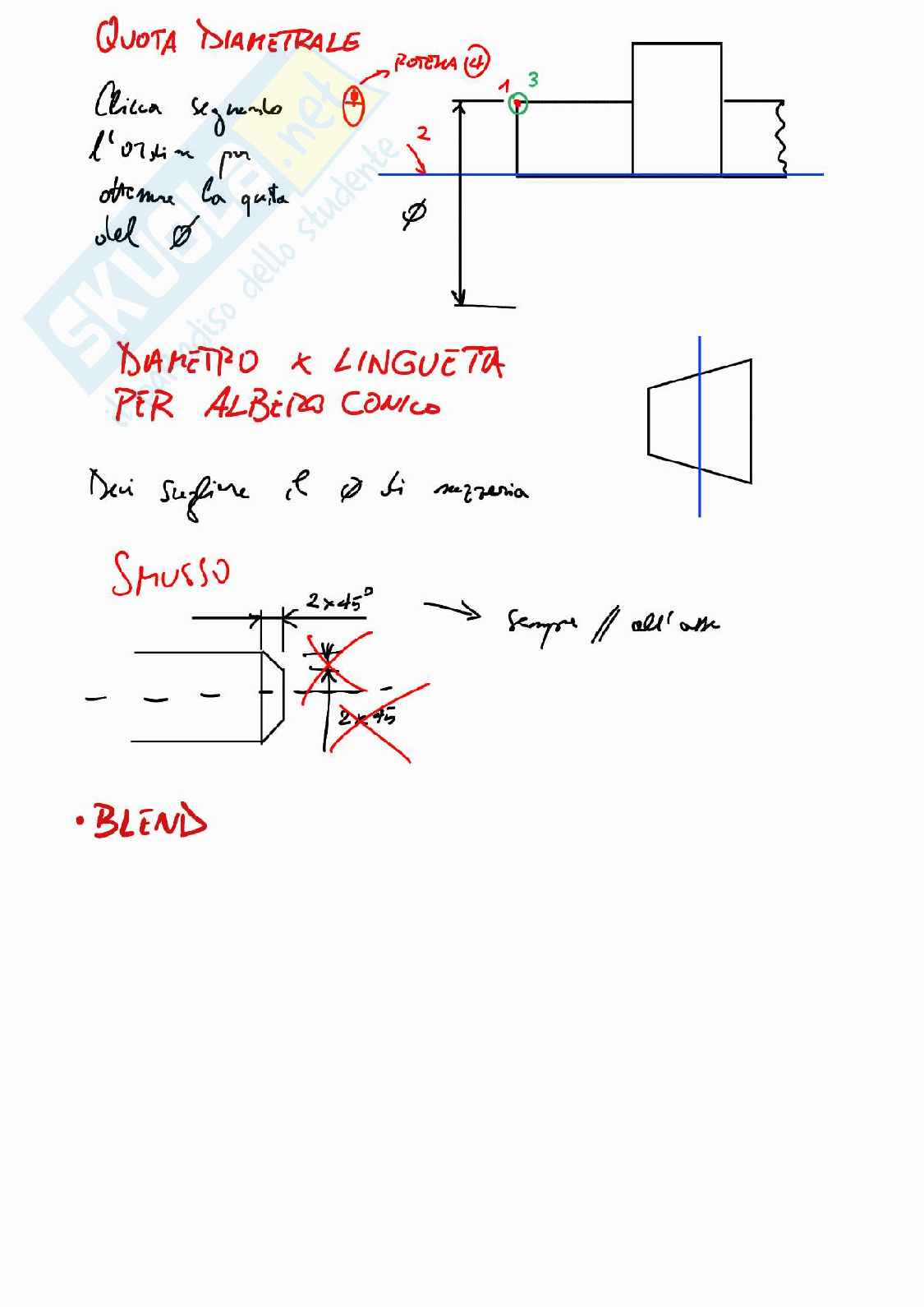 Guida Comandi Creo per esame Ingegnerizzazione Pag. 1