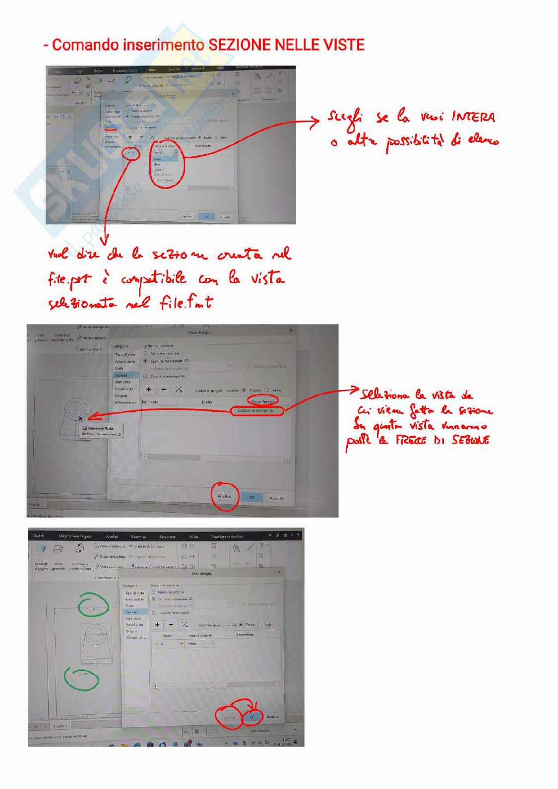 Guida Comandi Creo per esame Ingegnerizzazione Pag. 21
