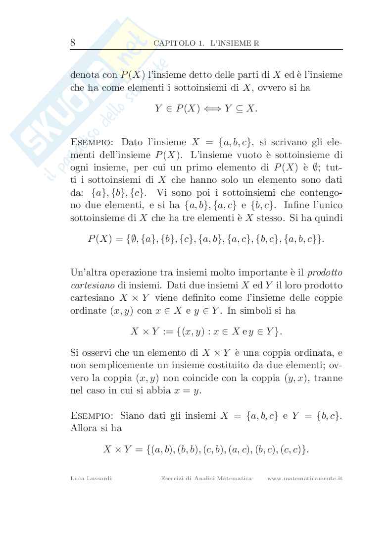 Esercizi di Analisi Matematica (ebook) Pag. 11