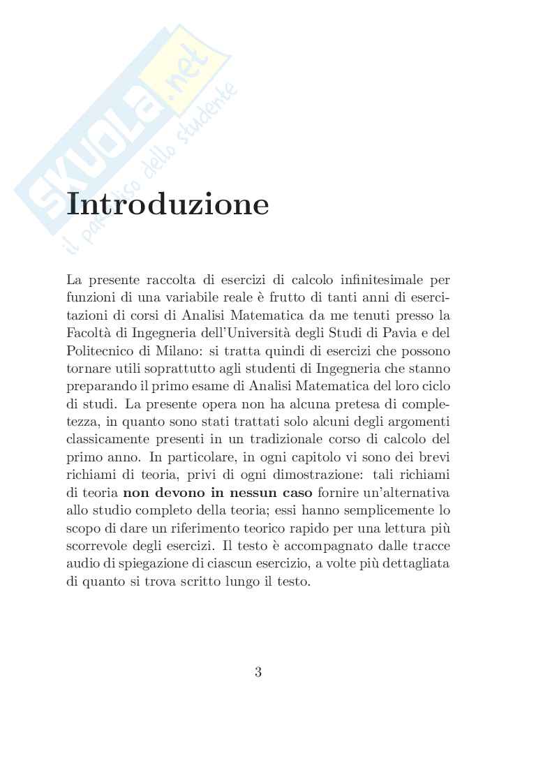 Esercizi di Analisi Matematica (ebook) Pag. 6