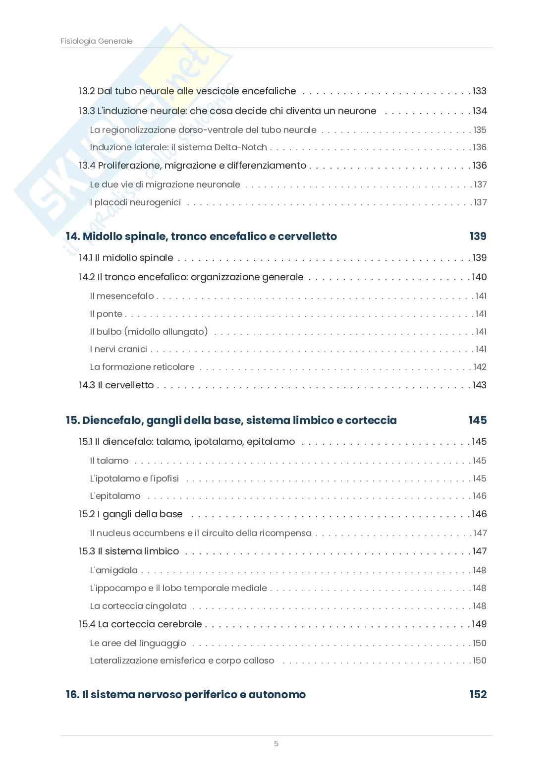 Fisiologia generale – Appunti illustrati con schemi e tabelle  Pag. 6