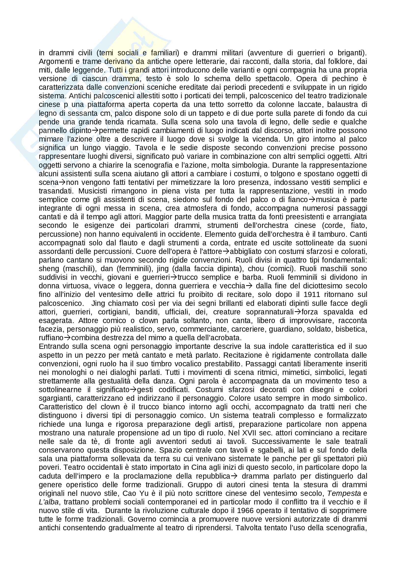 Riassunto esame teatro, prof. Alberti, libro consigliato Storia del teatro, Brockett, Vicentini, De Lorenzis Pag. 41